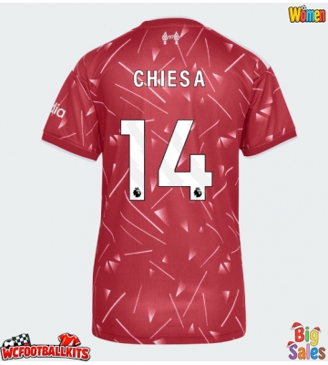 Liverpool Federico Chiesa #14 Replica Home Stadium Shirt for Women 2026-27 Short Sleeve